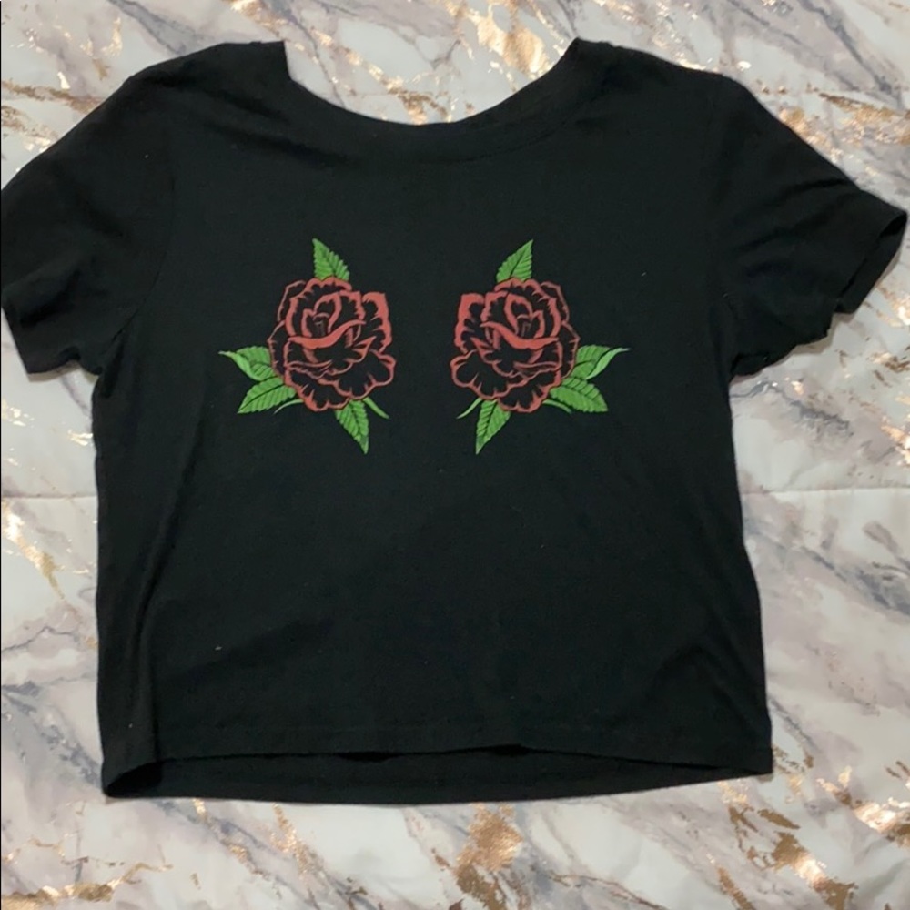 Cropped shirt